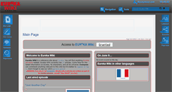 Desktop Screenshot of eureka.shoutwiki.com