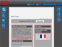 Tablet Screenshot of eureka.shoutwiki.com