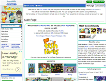 Tablet Screenshot of fishhooks.shoutwiki.com